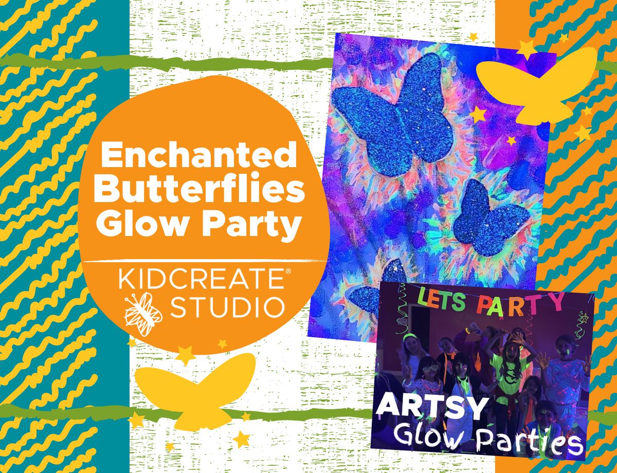 Enchanted Butterflies Glow Party Workshop Image