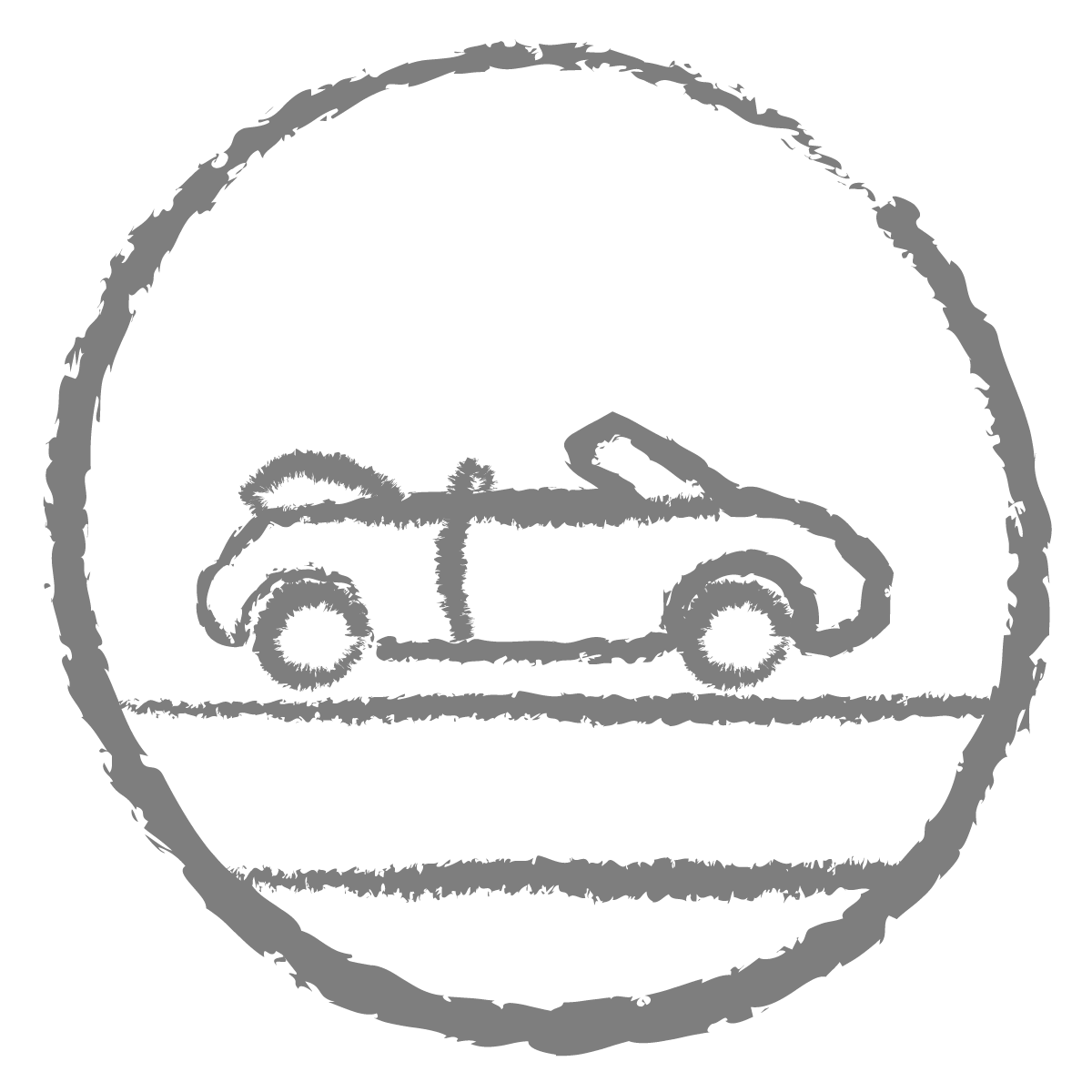 grey car icon